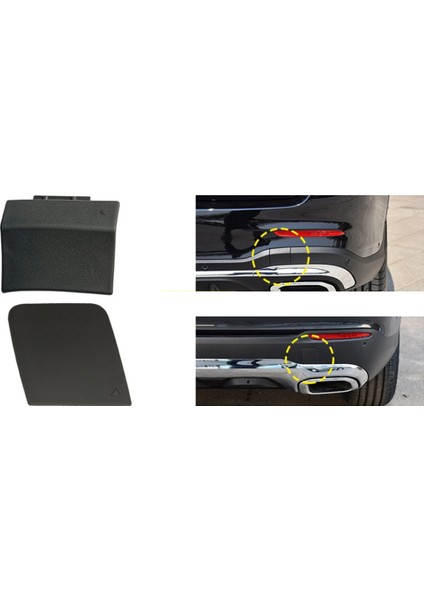 Araba Arka Tampon Çekme Kancası Kapağı 2538858602 Mercedes-Benz Glc W253 2020-2022 Için (Yurt Dışından) modelleri