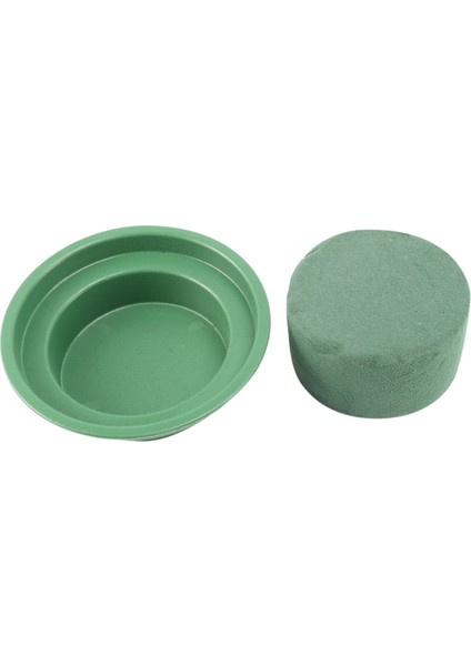 Çiçek Aranjmanı Seti - Masa Orta Parçası Için Tek Tasarım Kasede 6'lı Paket Yuvarlak Çiçek Köpük, Düğün Koridor Çiçekleri, Parti Dekorasyonu, Yeşil (Yurt Dışından) indirimleri