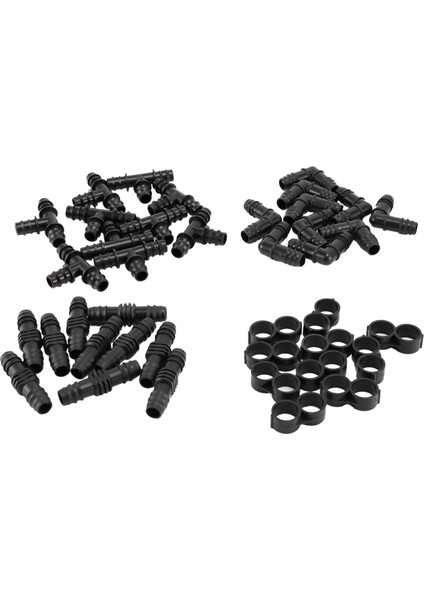 1/2 Inç Boru Dikenli Konnektörler Için Sulama Bağlantı Parçaları Kiti (Rain Bird 16MM .520 Id) Damlama Veya Yağmurlama Sistemleri (Yurt Dışından)