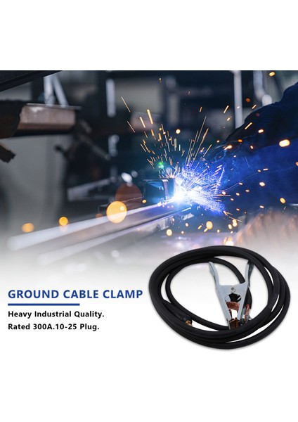300A Toprak Kaynak Toprak Kablo Kelepçesi Klipsi Mıg Tıg Arc Kaynakçı 3 M/kablo 10-25 Fiş Kaynak Tutucu Kaynak Lehimleme Tedarik Aracı (Yurt Dışından) fiyatları
