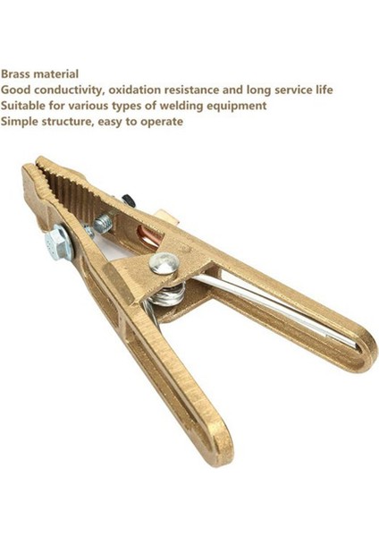 Makine Topraklama Pensesi Tıg Kaynak Makinesi Pirinç Topraklama Pensesi (260A) (Yurt Dışından) fırsatları