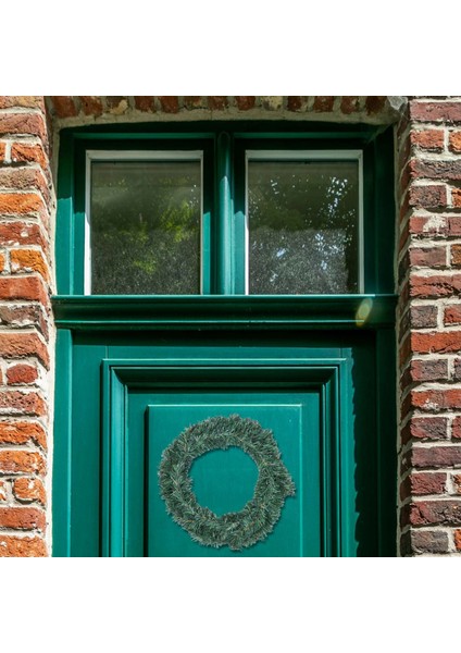 Adet Yeşil Yapay Çam Çelenk Çelenk Ön Kapı Pencere Şömine Noel Dekorasyonu Için (Yurt Dışından) fırsatları