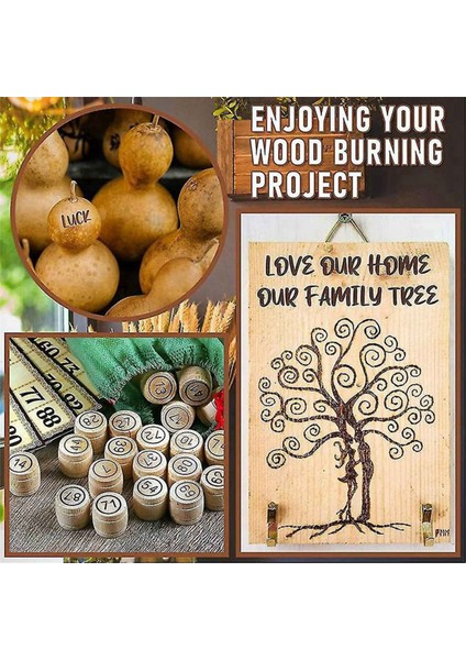 Ahşap Yakma Aleti Kalem Yakma Uçları Seti 26 Ingilizce Harf Oyma Pirografi Kalem Uçları Şablon Lehimleme Demiri Abd Fişi (Yurt Dışından) modelleri