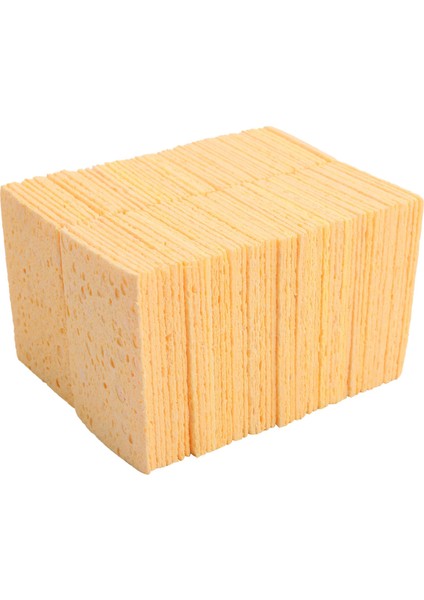 100 Adet Havya Lehim Ucu Kaynak Temizleme Süngeri Havya Sünger Ped Yedek Süngerler Temizleme Pedleri (Yurt Dışından)