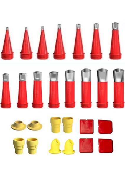 Entegre Çıkarılabilir Taban Yapısı Kauçuk Nozul Evrensel Entegre Kauçuk Nozul Tekrar Kullanılabilir Kalafatlama Nozulu Aplikatörü (Yurt Dışından)