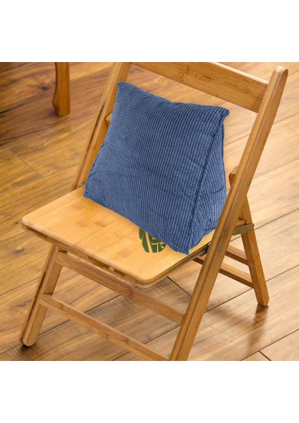 Okuma Arkalık Minderi Yastık Sırt Yastığı Bel Yastığı Yatak Ofis Koltuğu Dinlenme Yastığı Sırt Destek Yastığı (Mavi) (Yurt Dışından) fiyatları