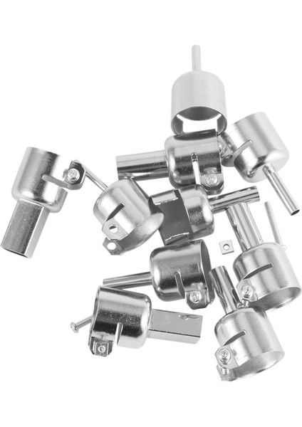 10 Adet Set Isı Aracı Nozulları Kitleri Sıcak Hava Lehimleme Istasyonu Tamir Araçları Isı Aracı Saç Kurutma Makinesi (Yurt Dışından)