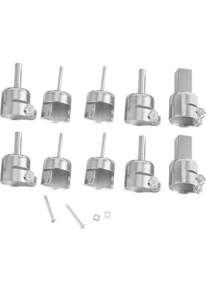 10 Adet Set Isı Aracı Nozulları Kitleri Sıcak Hava Lehimleme Istasyonu Tamir Araçları Isı Aracı Saç Kurutma Makinesi (Yurt Dışından) fiyatları