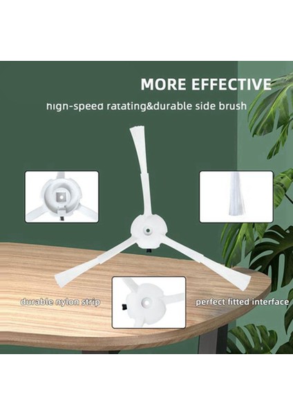 4 Adet Roborock P10/ROBOROCK Q Revo Robotlu Süpürge Yedek Parçalar Yan Fırça (Yurt Dışından) indirimleri