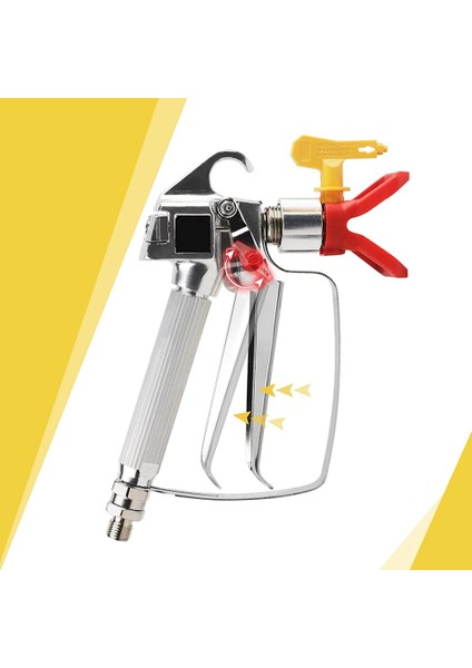 Havasız Boya Püskürtme Makinesi, 4 Döner Bağlantı Parçası 211,515,517,621 ve 4 Filtre ile Yüksek Basınç 3600 Psı (Yurt Dışından) fırsatları