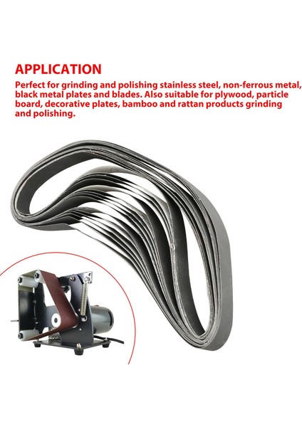 15 Adet 1 Inç x 30 Inç 600/800/1000 Grit Zımpara Kayışları Taşlama Parlatma Alüminyum Oksit (Yurt Dışından) fırsatları