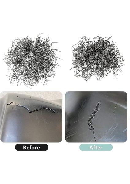 2000 Adet Plastik Kaynak Sıcak Zımba 0.8mm 0.6mm Plastik Kaynakçı Zımba Dalga Şekli Tamir Kiti Plastik Kaynakçı Makinesi Için (Yurt Dışından) indirimleri