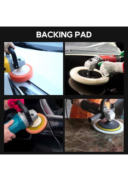 Parlatma Pedi Destek Pedi Parlatma Makinesi Için Zımpara Pedi Pedleri M14 Yeni K1 Iplik Çapı: 125MM (Yurt Dışından) fırsatları