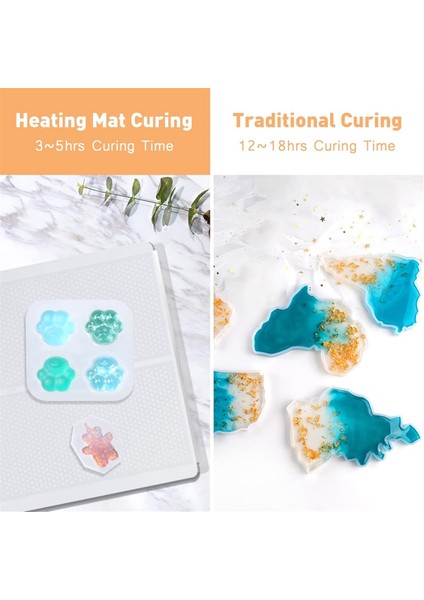 Reçine Isıtma Matı, Reçine Kürleme Matı Sıcaklık Ayarı ve Silikon Mat Ab Fişi ile Hızlı Reçine Kürleme Makinesi (Yurt Dışından) fırsatları