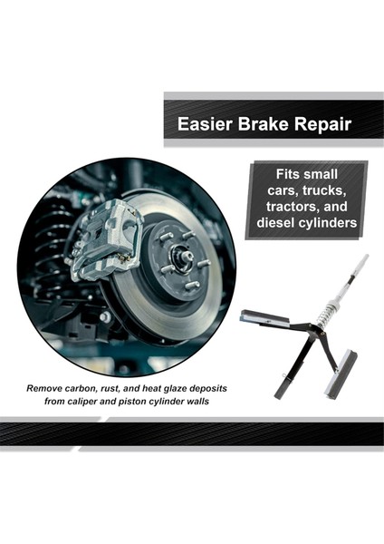 2in Küçük Fren Silindiri Bono Aracı - Motor Silindir Hone Deglazer 1.25-3.5in Piston 3 Adet Taş 220 Grit (Yurt Dışından) modelleri