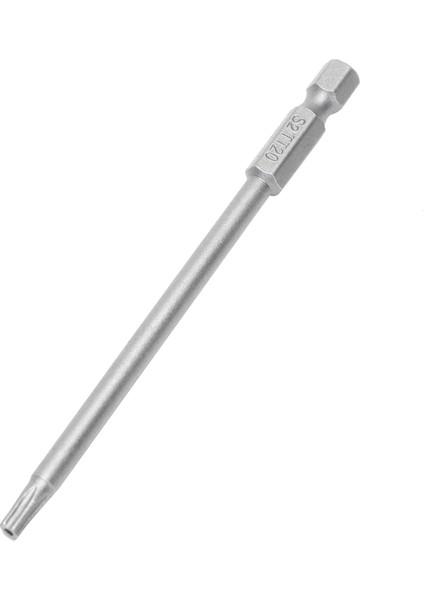 50PCS 100MM Uzunluk 1/4 Inç Hex Shank T20 Torx Güvenlik Tornavida Bitleri, Gümüş Gri (Yurt Dışından) fırsatları
