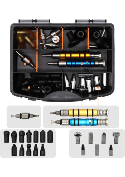 34PCS Araba Dişli Onarım Aracı Kaldırıcı Aracı Etki Kalem Çekiç Kiti Boyasız Sac Metal Düzen Onarım Aracı (Yurt Dışından) fırsatları