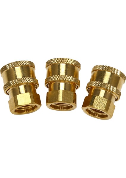 3 Adet Basınçlı Yıkama Makinesi Bağlantı Parçası, Hızlı Bağlantı Parçaları 1/4 Inç Hızlı Bağlantı Parçası Dişi Npt Soket (Yurt Dışından) indirimleri