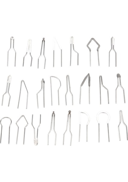 23 Adet Metal Yüksek Empedans Aksesuarları Ahşap Yanan Taşınabilir Isıtma Teli Yedek Oyma Mini Pirografik Uç Kiti (Yurt Dışından)