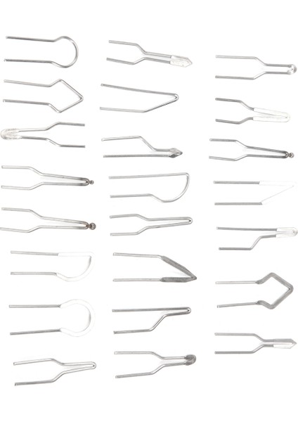 23 Adet Metal Yüksek Empedans Aksesuarları Ahşap Yanan Taşınabilir Isıtma Teli Yedek Oyma Mini Pirografik Uç Kiti (Yurt Dışından) fiyatları