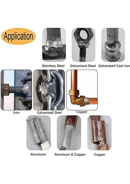 50 Adet Bakır Alüminyum Elektrot Düşük Sıcaklık Çözümü Kaynak Metal Akı Özlü Elektrot 1.6mm x 33CM (Yurt Dışından) indirimleri