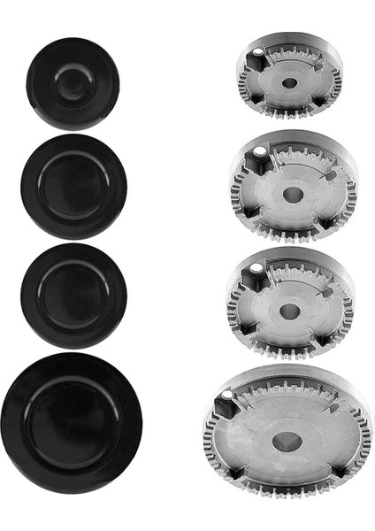 Evrensel Brülör Taç Alev Kapağı Fırın Ocak Gazı Cda Için, Alev Brülör Kapağı Taç Tüm Boyutlara Uygun Içbükey (Yurt Dışından)