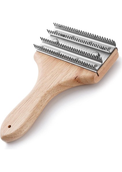 Parlatma Tekerleklerinden Kalan Bileşikleri ve Metali Temizlemek Için Tek Elle Kullanılan 7-3/4 Inç Parlatma Parlatma Tekerlek Tırmığı (Yurt Dışından)