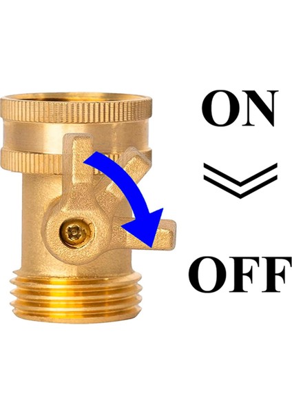 Pirinç Bahçe Hortumu Kapatma Vanası, 2 Paket 3/4 Inç Ağır Hizmet Tipi Prinç Bahçe Hortumu 4 Ekstra Pul ile Kapatma Vanası (Yurt Dışından) fırsatları