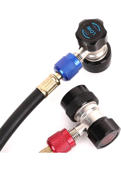 R134A A/c Ac Kompresörü R-134A Manuel Hızlı Bağlayıcı Adaptörü Klima 1/4 Sae Konektör Aksesuarları (Yurt Dışından) modelleri