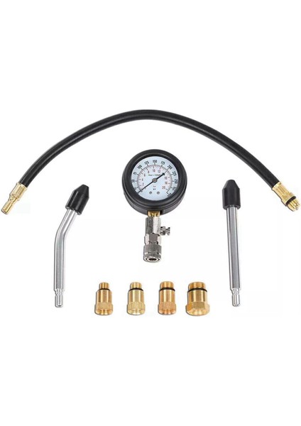 8pcs Petrol Motor Silindir Sıkıştırma Test Cihazı Kit Gösterge Aracı Otomotiv Için (Yurt Dışından) modelleri