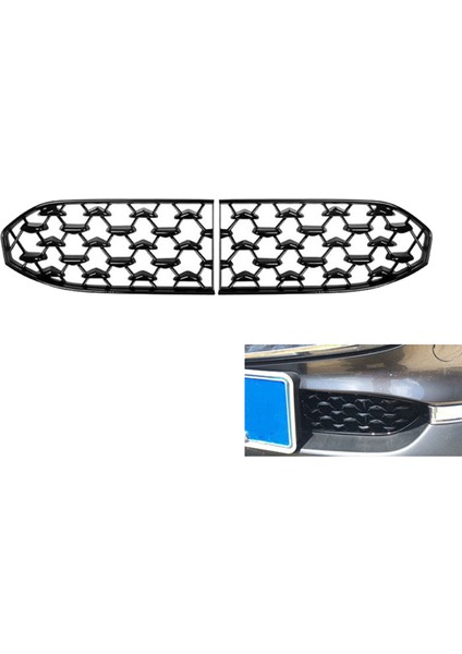 6pcs Araba Önü Alt Izgara Tampon Izgara Kapak Mazda Için Dekorasyon CX30 Cx-30 2020-2021 (Yurt Dışından) indirimleri