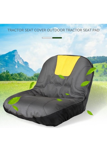 Evrensel Binicilik Çim Biçme Makinesi Traktör Koltuk Kapağı Yastıklı Konfor Pad Depolama Koşusu Ağır Çiftlik Araç Traktör Biçme Makinesi (Yurt Dışından) fırsatları