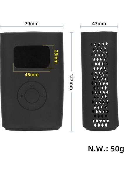 Koruyucu Silikon Kılıf Lastik Elektrik Şişirme Pompası Kabuğu Anti-Düşme, Xiaomi Hava Pompası Için Şişirme Pompası Kapağını Değiştirin (Yurt Dışından) fiyatları