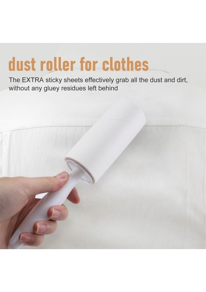 Giysi, Kanepe, Yatak ve Halı, Evcil Hayvan Tüyü, Kedi Tüyü Için 5 Ekstra Yapışkan Tüy Rulo Seti ile Tam 360 Sayfa (Yurt Dışından) indirimleri