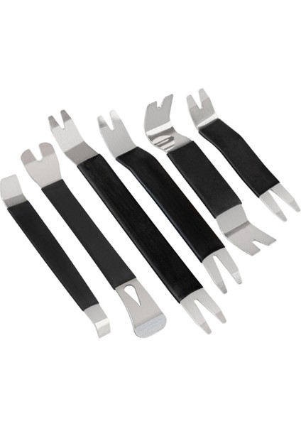 6 Pcs Otomatik Kapı Klipsini Kaldırma Araçları Kitler Araç Gösterge Tablosu Sesli Radyo Paneli Onarım Metal Çıkarma Çöp Sökme Araçları (Yurt Dışından)