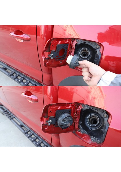 Toyota Tacoma 2016-2022 Araç Yakıt Deposu Gaz Kapağı Tutucu, Araba Yakıt Deposu Gaz Dolgu Kapağı Kapak Trim Aksesuarları (Yurt Dışından) fırsatları