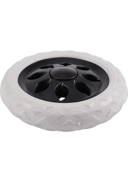 8x Siyah Beyaz Plastik Çekirdek Köpük Alışveriş Tramvay Kart Çember Tekerlekleri (Yurt Dışından) fırsatları