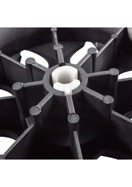 8x Siyah Beyaz Plastik Çekirdek Köpük Alışveriş Tramvay Kart Çember Tekerlekleri (Yurt Dışından) indirimleri