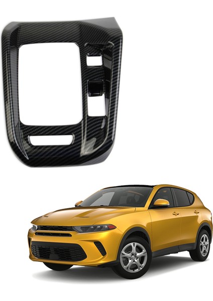 Dodge Hornet Için 2023 2024 Otomobil Merkezi Dişli Vites Paneli Kapak Trim Iç Aksesuarları, Abs Karbon Fiber (Yurt Dışından) modelleri
