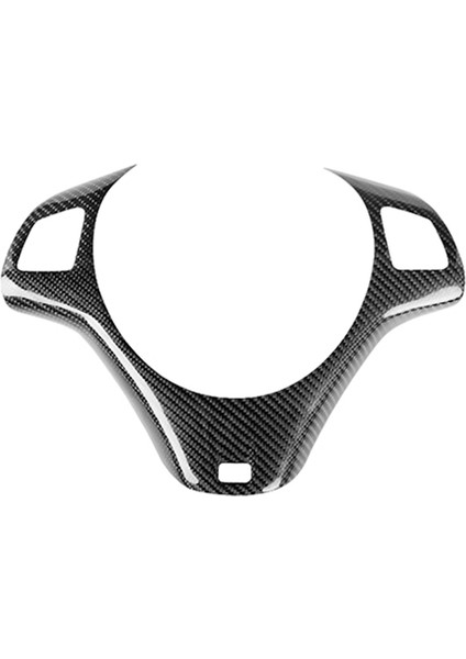 Karbon Fiber Tarzı Otomobil Iç Direksiyon Simidi Dekorasyon Kapağı Trim Kalıpları For-Bmw 3 Serisi M3 E90 E92 E93 2007-2011 (Yurt Dışından)