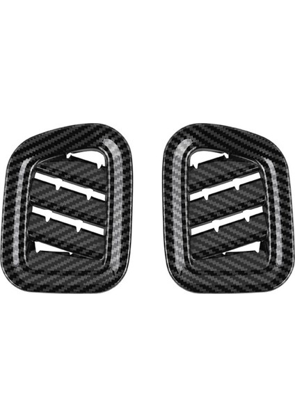 Suzuki Spacia Için 2017-2022 Araba Ön Hava Havalandırma Gösterge Tablosu A/c Çıkış Çerçevesi Kapak Döşeme Karbon Fiber Desen Rhd (Yurt Dışından)