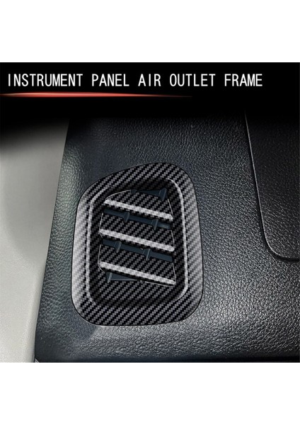 Suzuki Spacia Için 2017-2022 Araba Ön Hava Havalandırma Gösterge Tablosu A/c Çıkış Çerçevesi Kapak Döşeme Karbon Fiber Desen Rhd (Yurt Dışından) indirimleri