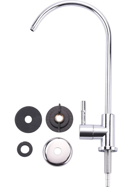 1/4 Inç Krom Içme Suyu Filtresi Musluk Ters Osmoz Lavabo Mutfak Musluğu (Yurt Dışından)