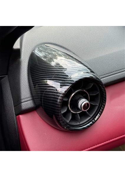 Mg Için Hs 2020-2024 Abs Karbon Fiber Araç Gösterge Tablosu Yan Hava Havalandırma Outlet Kapak Döşeme Iç Aksesuarlar Rhd (Yurt Dışından) fırsatları