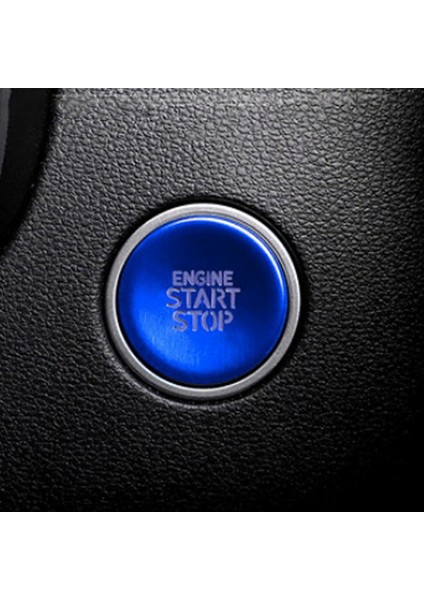 Araba Motor Başlatma Düğmesi Sticker Hyundai Tucson Elantra 2021 2022 Kırmızı (Yurt Dışından) indirimleri