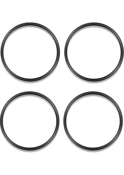 4pcs Siyah Araç Iç Havalandırma Dış Çevre Çevre Çevre Yüzük Toyota Tacoma 2016-2023 (Yurt Dışından)