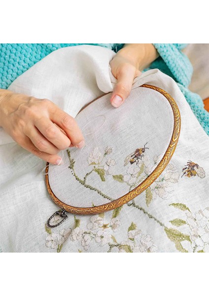 4 Parça 8.4 Inç Nakış Çemberleri Taklit Ahşap Ekran Çerçevesi Toplu Daire Nakış Çemberleri (Yurt Dışından) indirimleri