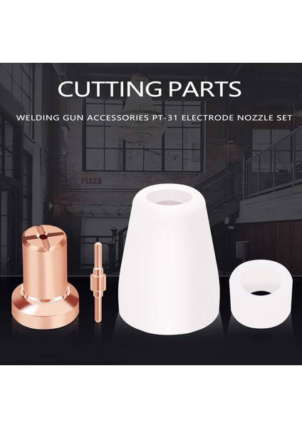 65 Adet Plazma Kesici Ucu Elektrotlar ve Nozullar Kiti Sarf Aksesuarları PT31 30 40 50 Plazma Kesici Kaynak Araçları (Yurt Dışından) fiyatları