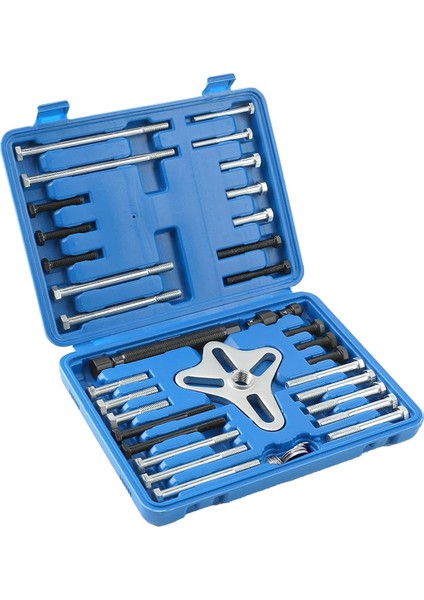 46PCS Harmonik Dengeleyici Çekme Kiti Hidrolik Direksiyon Çekme Çekme Araç Seti Direksiyon Simidi Volan Çekme Aracı (Yurt Dışından)