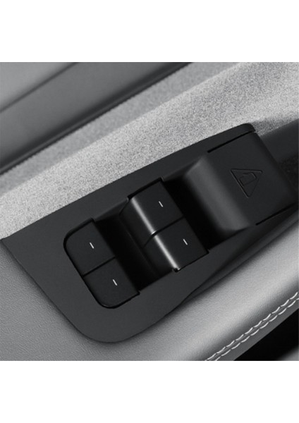 Araba Cam Asansör Anahtarı Panel Kapak Pencere Kontrol Düğmesi Tesla Için Silikon Çerçeve Model Y Juniper 2025 Siyah Lhd (Yurt Dışından) fırsatları